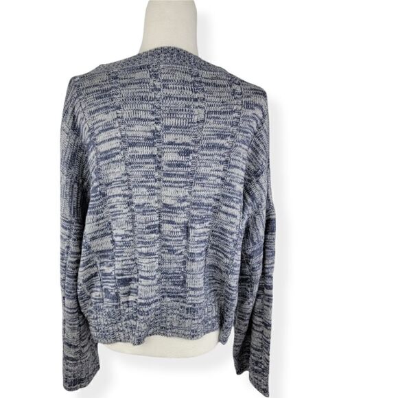 a.n.a Blue Multi knit crewneck sweater - Picture 4 of 5